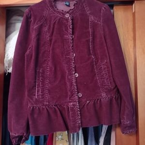 Women's Medium Corduroy Jacket